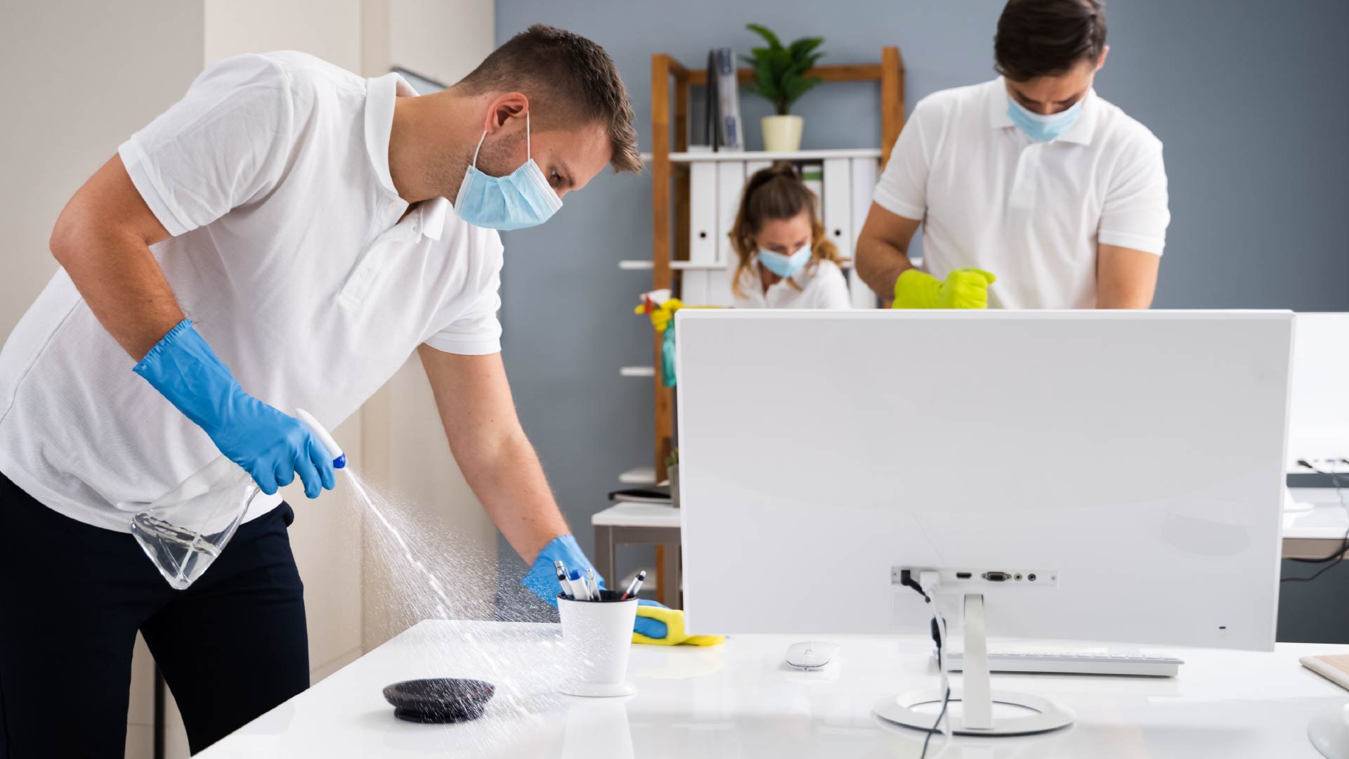 Sanitizing Classroom